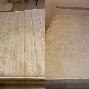 Химчистка матраса от пятен с выездом на дом