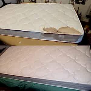 Химчистка матраса от пятен с выездом на дом