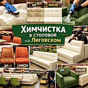 Химчистка в столовой на Лиговке