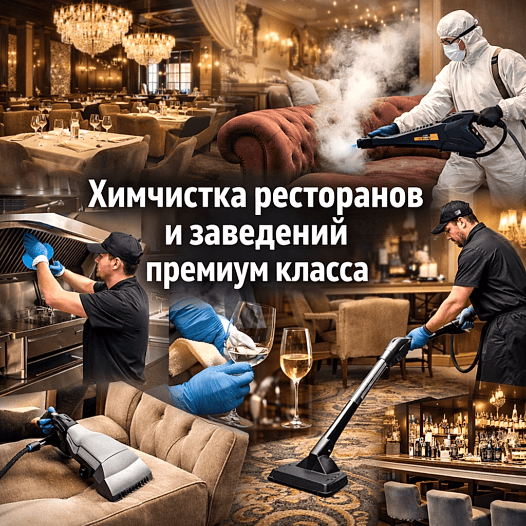 Химчистка в ресторанах Петербурга