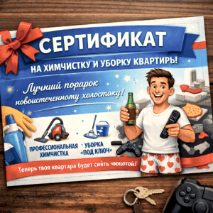сертификат на химчистку